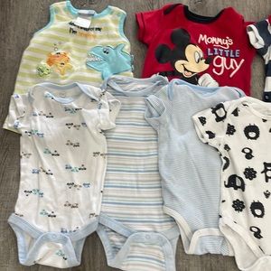 6-9 month boy onsies bundle